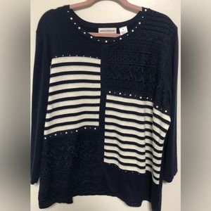 Beautiful Alfred Dunner 2 x sweater